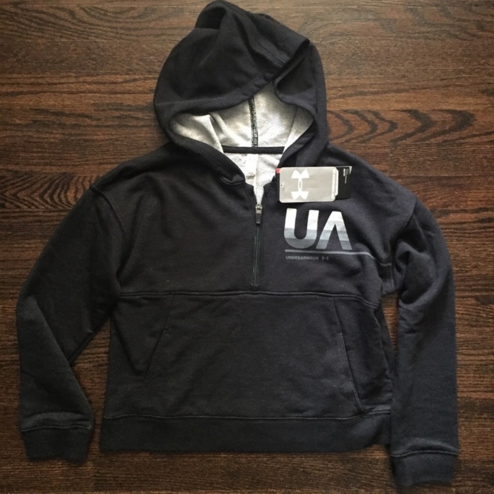 NWT Under Armour French Terry Hoodie - Picture 2 of 7